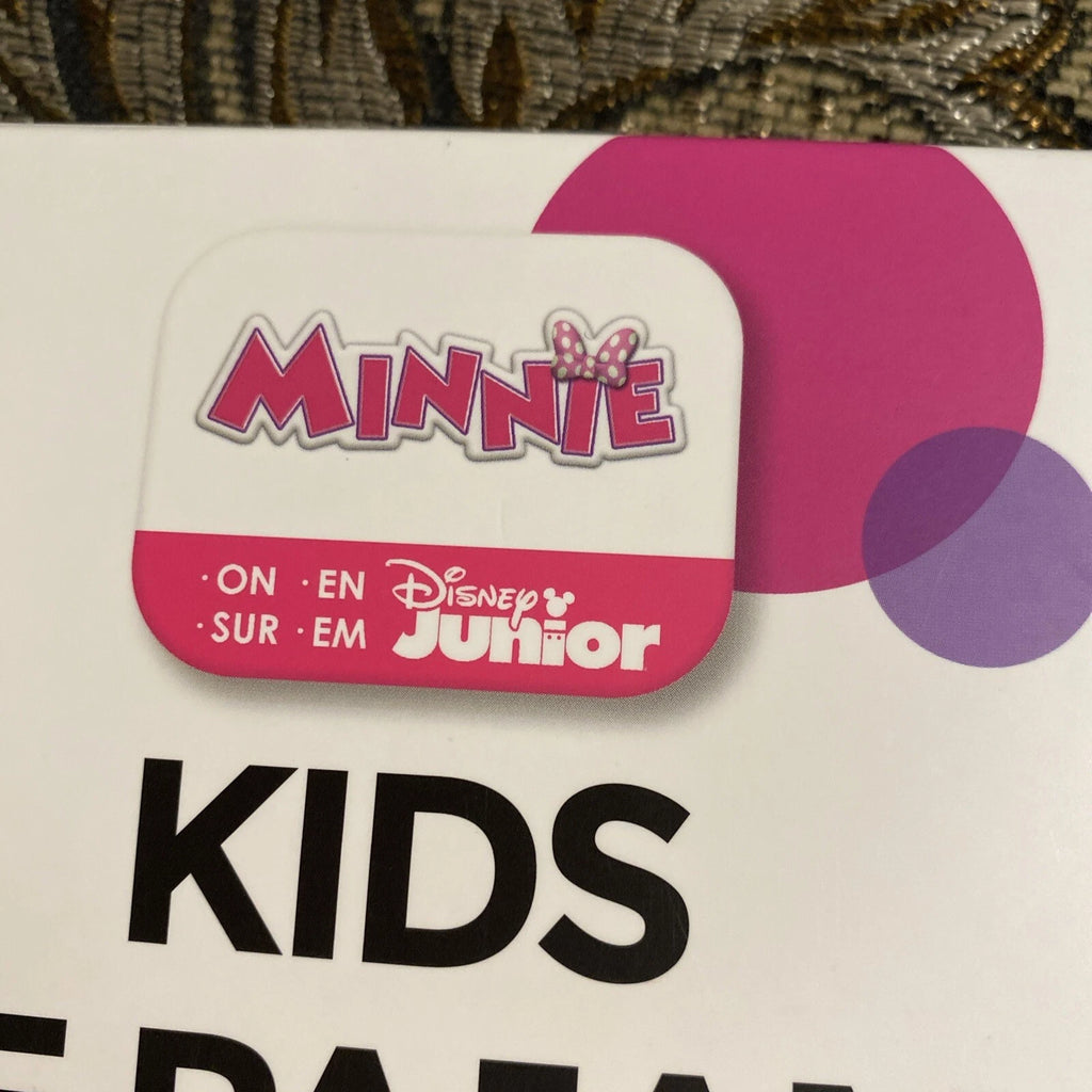 Disney Junior Minnie Mouse Believe Girls kids 3 Piece Pajama Set Pink Size 5