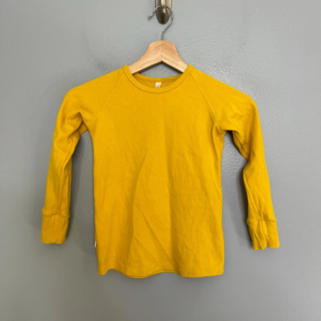 CHILDHOODS yellow night set PJ set size 6-7 years Pajama Unisex Cotton