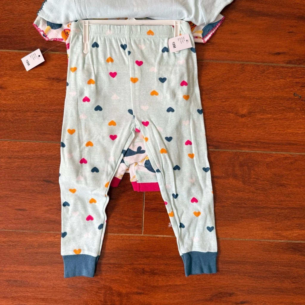 Koala Kids 4 pc Pajama Set 12m
