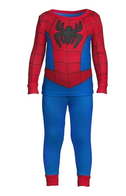Marvel Spider-Man Boys Pajamas 2-Piece Set 100% Cotton All Season Size 3T