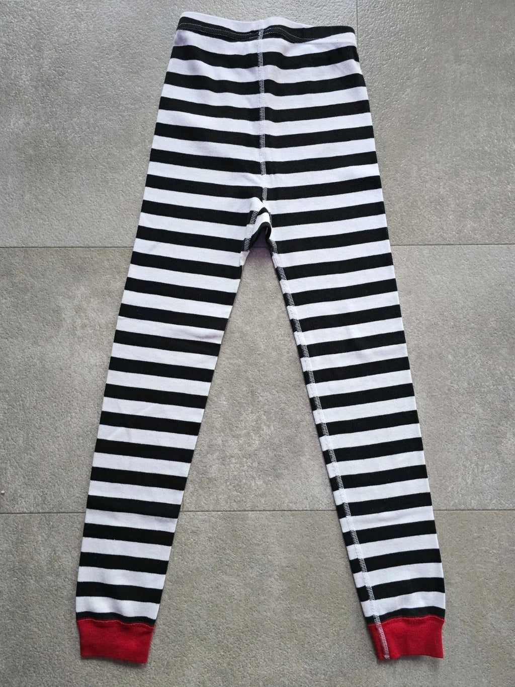 HANNA ANDERSSON DISNEY MICKEY MOUSE ORGANIC LONG JOHN 2 PC STRIPED PAJAMA SET 8