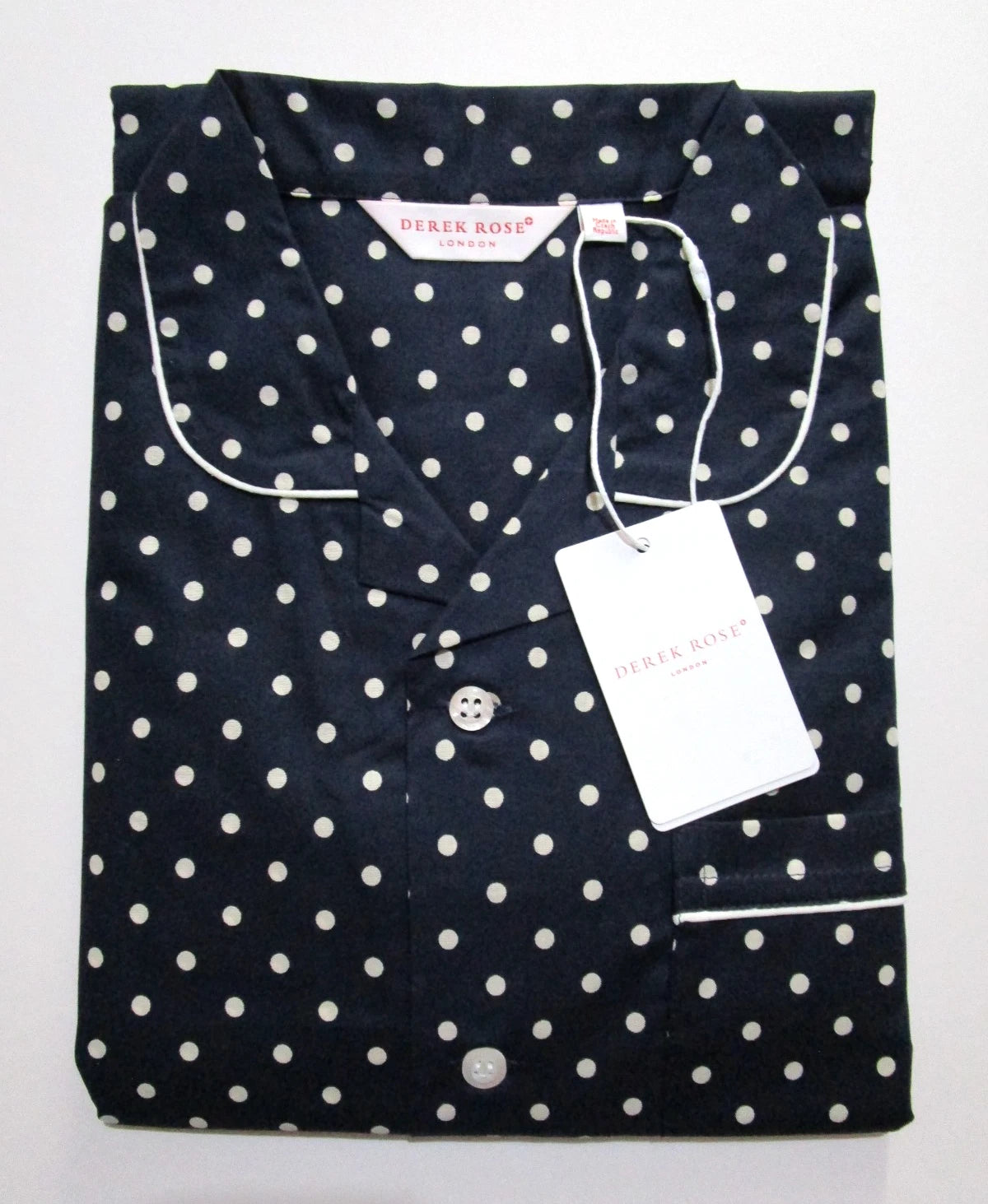 DEREK ROSE KIDS PYJAMAS - AGE 11-12 YRS - 100% COTTON - RRP. £155 - LUXURY PJ