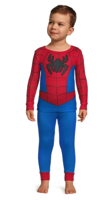 Marvel Spider-Man Boys Pajamas 2-Piece Set 100% Cotton All Season Size 3T