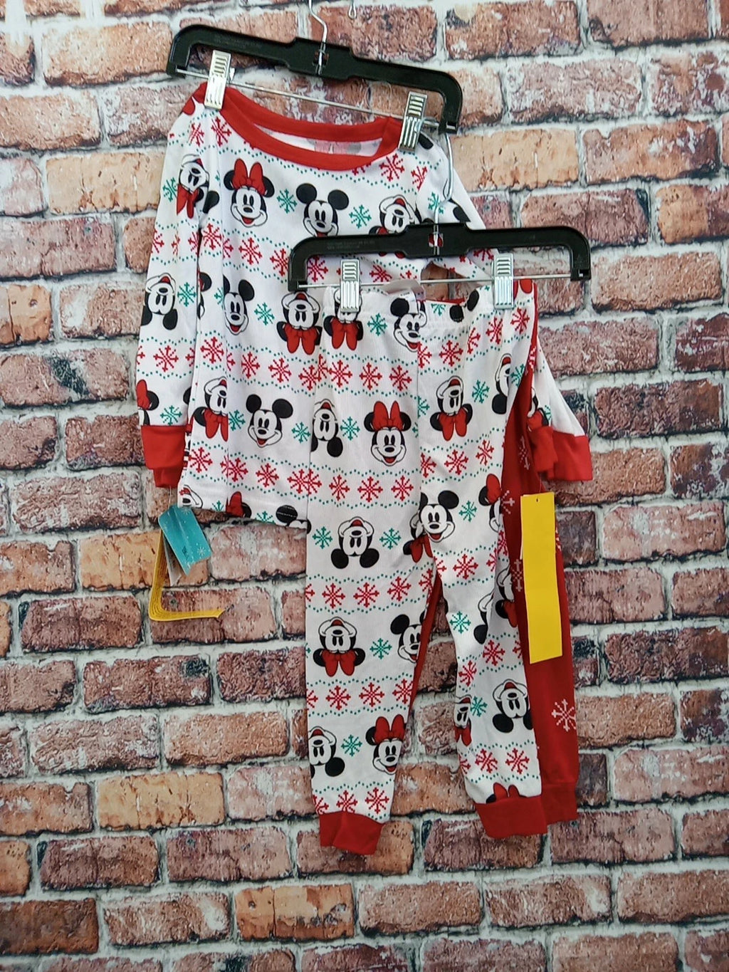Disney 2 Pc Child Pajama Set Size 4T