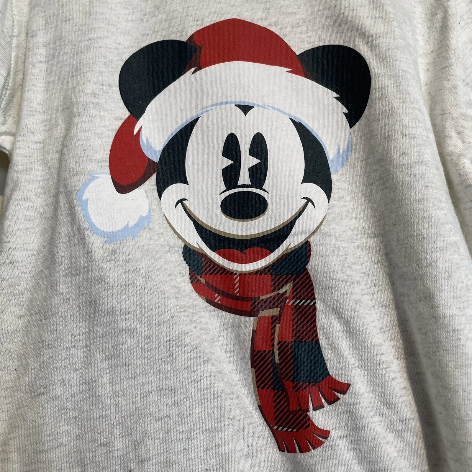 Disney Mickey Xmas Pyjamas Set Size 6 Child Kids Sleepwear Christmas PJs BNWT