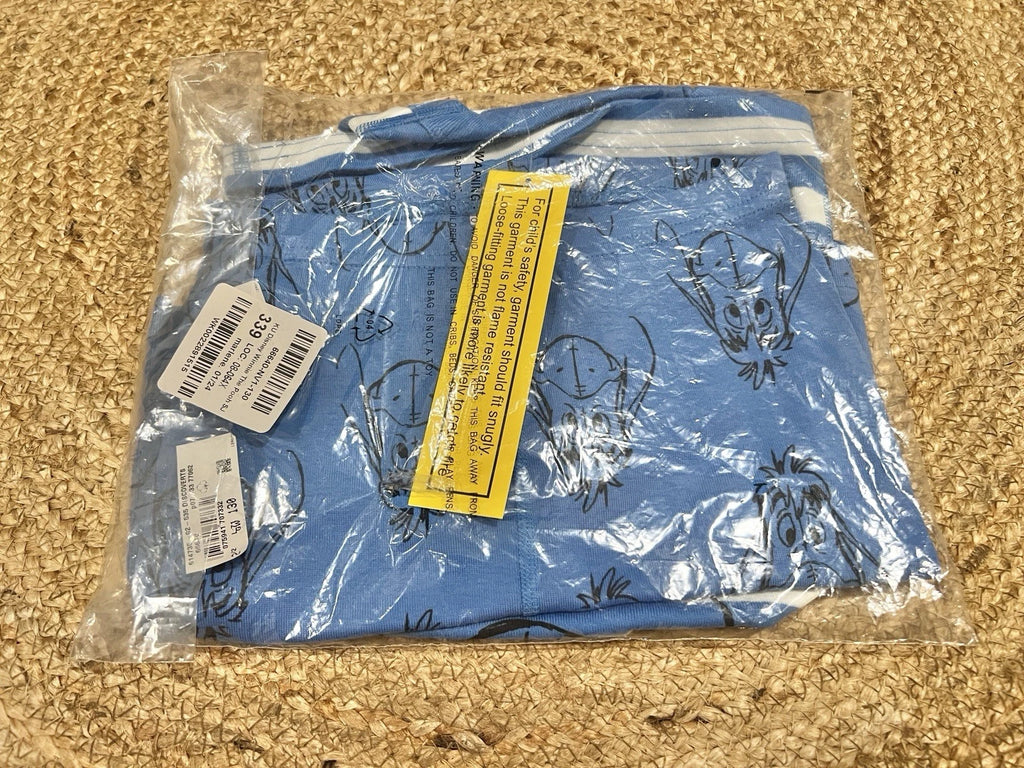 NEW Hanna Andersson Short John pajamas set Disney Winnie the Pooh Eeyore 8 130