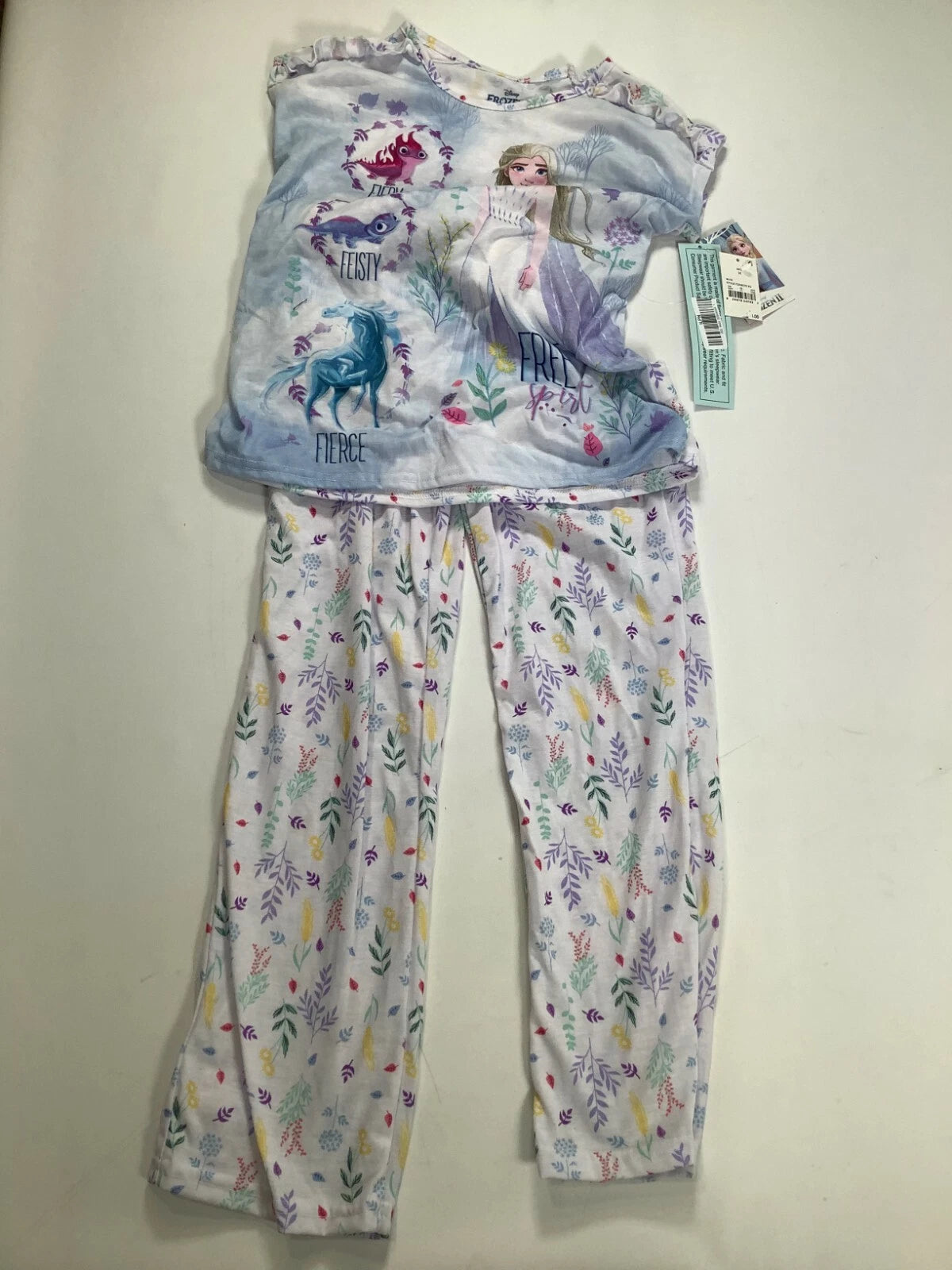 Girls Disney Frozen II Pajama Set 2 pc Medium NEW! NWT