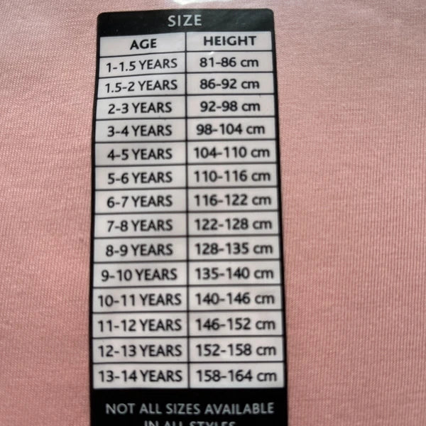 BNWT George Girls Age 10-12 Years Triple Pack Of Pyjamas