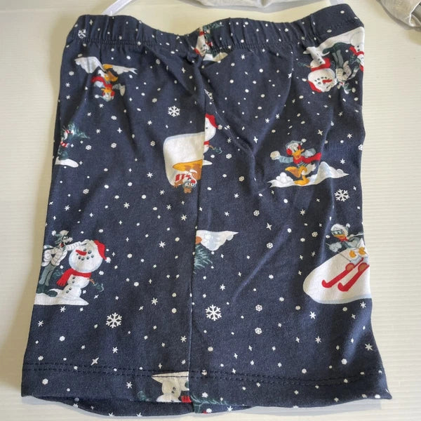 Disney Mickey Xmas Pyjamas Set Size 6 Child Kids Sleepwear Christmas PJs BNWT