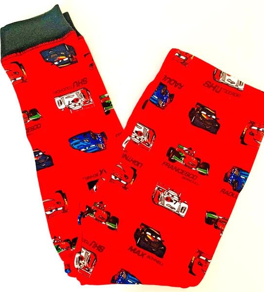 Disney Store Cars Boys Long Sleeve Pajama Set Sz 3 Lightning McQueen PJs NWT
