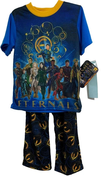 Marvel Eternals Boys 2-Piece Pajama Set Size Child S NWT