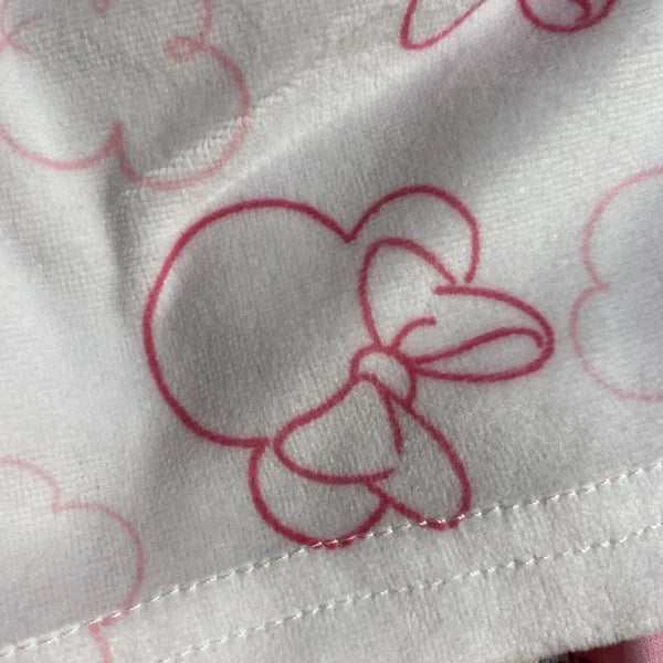 Disney Junior Minnie Mouse Believe Girls kids 3 Piece Pajama Set Pink Size 5