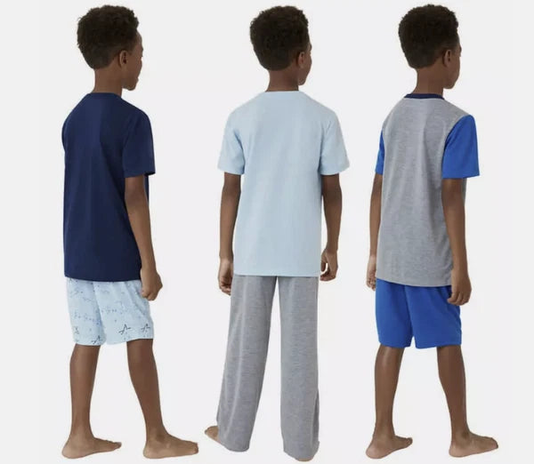 Eddie Bauer Kids Boys LARGE 14/16 Comfy 6 PIECE Pajama Set