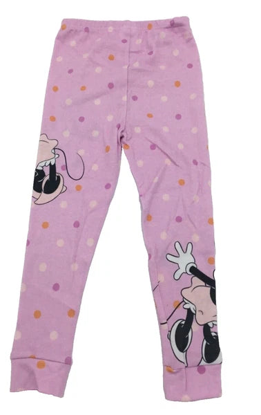 Disney Minnie Mouse 4-Piece Cotton Pajama Set, Multi, Size 4T