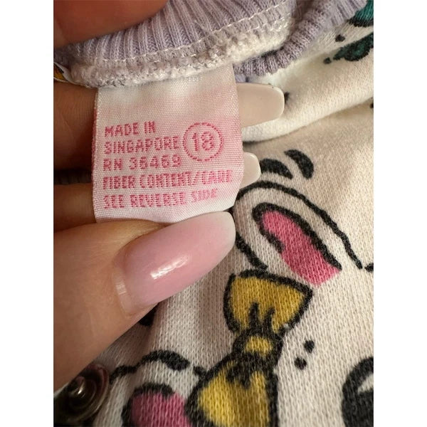 Fantasy Valley Kids Animal Print Pajama Set Multicolor Size 18 months