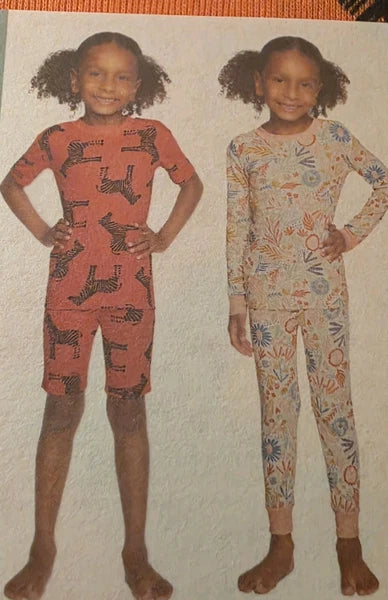 Charlie & Scout Kids 4 PC Pj Set  4T