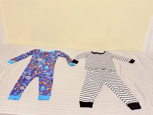 Baby Toddler Kids Pajama Set 2T Pure Cotton Multiple Prints