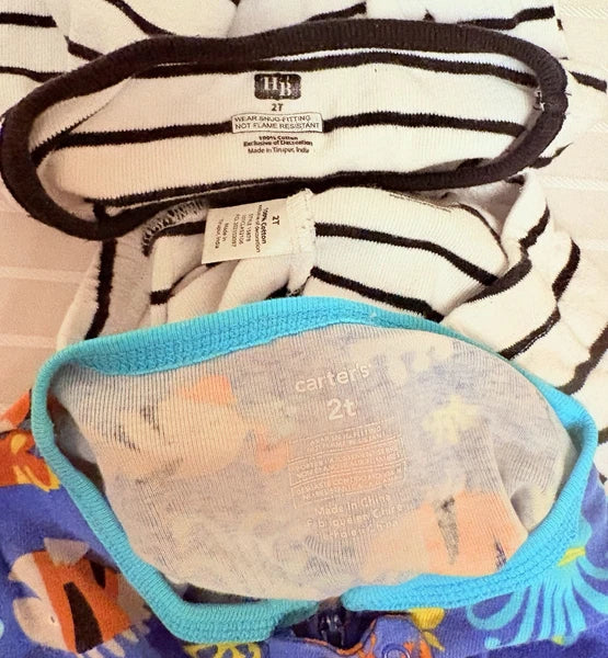 Baby Toddler Kids Pajama Set 2T Pure Cotton Multiple Prints