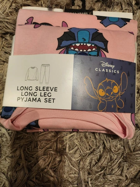 Marks And Spencer Girl's Disney Classic Pyjamas Set, Age 10-11years