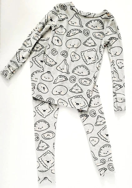 4T Pajama Set. Cat & Jack Dumplings pattern