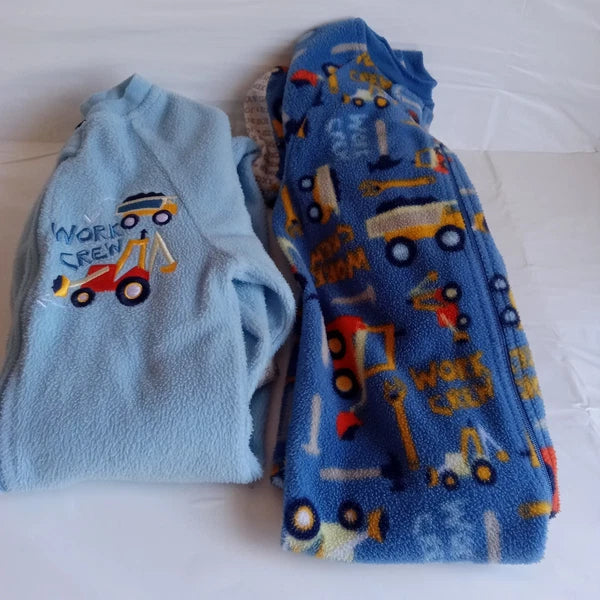 Footie Pajamas Set Of 2 Kids Boy Size 4T