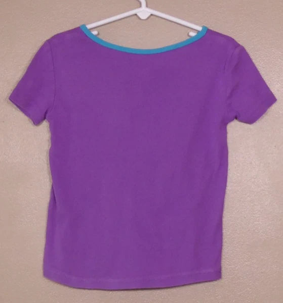 Girl's Pajama set Size 6-Children's Place Short Sleeve/Shorts Purple, striped