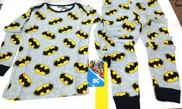 Batman Pajamas 4T Toddler Boys Snug-Fit Cotton Shirt Pant Costume PJ Set NWT