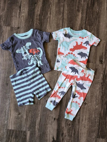 Carter's Dinosaur Pajama Set Bundle