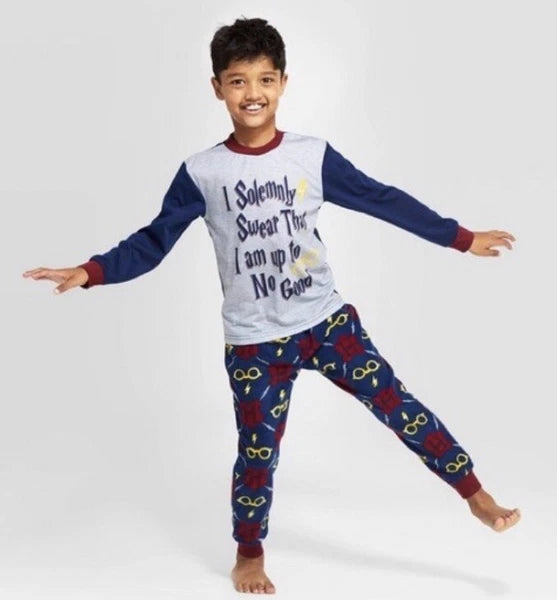 Kids Harry Potter Pajama Set, Size 10 - New!